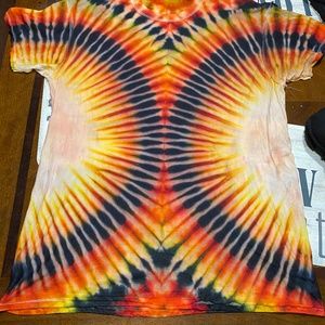 Tie dye clothing
